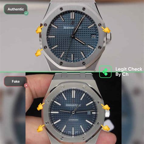 how to tell a fake audemars piguet royal oak